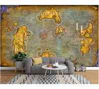 Peintures murales 3D carte ancienne européenne en ligne World Of Warcraft fond carte murale papier peint décor Murale Papier Peint 3D Salle de séjour Chambre à coucher séjour Mural enfant-430cm×300cm