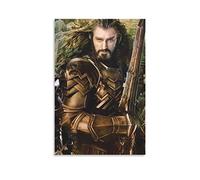 Peintures Sur Toile Lo Hobbit Thorin Scudodiquercia Film Tela Arte da parete Soggiorno Poster Camera da letto Decorazione Pittura 30 * 50cm Senza Cornice