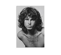 Peintures sur Toile sans Cadre Jim Morrison Toile Art Mur Salon Affiches Chambre Décor Peinture 50x70cm