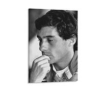 Peintures Sur Toile The Racing Driver Ayrton Senna Think Poster Poster Cool Artworks Home Decor Posters Gift Idea 60 * 90cm Senza Cornice