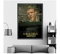 Peintures Sur Toile Un bellissimo dramma mentale Russell Crowe Ed Harris Jennifer Connelly Stampa quadri per soggiorno Camera da letto Decorazione 40 * 60cm Senza Cornice