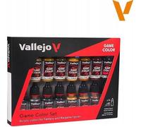 Peintures - VALLEJO - 2023709 - Game Color - Cuir et métal - 8x18 ml