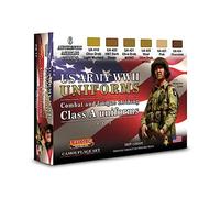 Peintures Wwii Us Army Uniforms Colours Set-1 6x 22ml Acrylic Colours