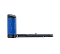 PEIPRO GFX100RF Poignée d'appareil photo de type L avec poignée en cuir, plaque de dégagement rapide compatible avec les trépieds Peak Design & ARCA, poignée en aluminium CNC pour GFX100RF (bleu, type