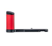 PEIPRO GFX100RF Poignée d'appareil photo de type L avec poignée en cuir, plaque de dégagement rapide compatible avec les trépieds Peak Design & ARCA, poignée en aluminium CNC pour GFX100RF (rouge