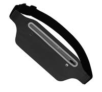 peiqiup Sac Banane, Sac Banane à Fermeture éclair de Grande capacité, Convient aux Personnes avec Un Tour de Taille de 68-105cm, pour Voyage, Sport, Course à Pied, Noir