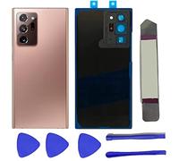Peixiong Galaxy Note 20 Ultra Vitre arrière de rechange pour Samsung Galaxy Note 20 Ultra 5G avec lentille en verre d'appareil photo et ruban adhésif pré-installé + outils (or rose)