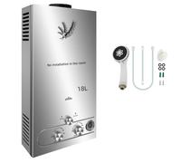PEIXU 18L Chauffe-eau à Gaz,18 L/min,Instantané Chauffe Bain à Gaz Propane ou Butane,36KW Chaudière Instantanée à GPL avec Mode Hiver et Mode été pour Maison Camping Caravane