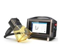 PEIXU 20W Marqueur Laser à Fibre Portable 100MM*100MM Machine de Marquage à Fibre Optique dans la main,Plug-in Électrique,Pour Fer,Acier,Cuivre,Aluminium et Autres Métaux