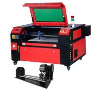 PEIXU 60W Machine à Graver Laser CO2 600X400mm Graveur Laser Machine de Graver Laser Découpe Laser Engraver Graveur et Cutter pour Plastique/Acrylique/Bois,Compatible avec Logiciel Lightburn/RDworks