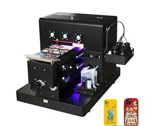 PEIXU Imprimantes A4 UV Imprimant Multifonction Jet d'encre A4 Couleur Printer 16.5x30CM Imprimante Semi Automatique à Plat UV Imprimante pour Verre,Bois,Coque de Téléphone Portable Impression