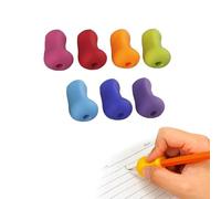 peiyee Guide Doigt pour Enfant Guide Doigt Enfant Ergonomique Pencil Grips Crayon Grip Guide des Doigts pour Enfants Aide à l'écriture pour main Droite et Main Gauche Adulte, Poignées de Crayon