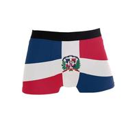 peiyeety Boxer pour Homme avec Drapeau de la République Dominicaine