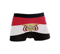 peiyeety Boxer pour Homme avec emblème National du Drapeau du Yémen