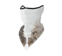 peiyeety Cache-cou bandana réutilisable à motif ailes d'ange, respirant, pour l'extérieur