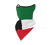 peiyeety Cache-cou réutilisable bandana avec drapeau du Koweït, cagoule respirante d'extérieur