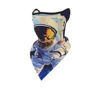 peiyeety Cagoule réutilisable pour astronaute, bandana, cache-cou, cagoule respirante d'extérieur