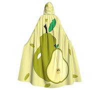 peiyeety Cape à capuche à motif poire de dessin animé pour Halloween, les costumes de jeu de rôle et plus encore