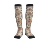 peiyeety Chaussettes de compression Sufeasdf Flying Carpet Ride pour femmes et hommes, chaussettes de course hautes pour la course à pied