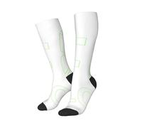 peiyeety Chaussettes humoristiques « Love Beer O'Clock », douces et respirantes pour hommes et femmes, 1 paire noire