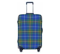 peiyeety Housse de Protection pour Valise Lavable en Tartan de la Province de la Nouvelle-Écosse - Grande Housse de Protection élastique pour Valise de Voyage Tendance