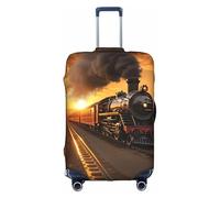 peiyeety Housse de Valise élastique Durable à Motif de Train à Vapeur - Protégez et distinguez Vos Bagages