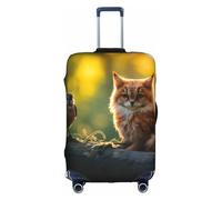 peiyeety Housse de Valise élastique Durable Bird Fox - Protégez et distinguez Vos Bagages