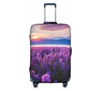 peiyeety Housse de Valise élastique Durable Lavender Fields - Protégez et distinguez Vos Bagages
