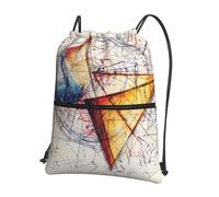 peiyeety Sac à dos à cordon pour le sport, la gym, les maths, la géométrie, les maths, les calculs, sac à dos à cordon pour femmes et hommes