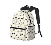 peiyeety Sac à dos de voyage pour ordinateur portable pour homme et femme - Sac à dos de plage léger et résistant à l'eau, joli sac de voyage imprimé fourmi noire avec bretelles réglables