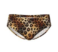 peiyeety Slip Homme imprimé léopard, 1 Motif, Ceinture élastique, Doux, Respirant, Lot de 1