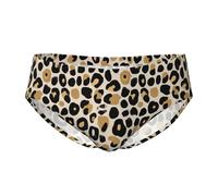 peiyeety Slip Homme imprimé léopard, 2 Motifs, Ceinture élastique, Doux, Respirant, Lot de 1