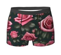peiyeety Slip Ultra Confortable et Doux pour Homme avec imprimé Yeux de crâne Rose, sans étiquette, Extensible, caleçon Boxer.