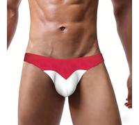 peiyeety Slips pour Hommes imprimés Drapeau de Hongrie, Taille Basse, avec Poche, Confortables et Extensibles, Tailles S à 4XL