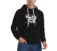peiyeety Sweat à Capuche Fuck Ice, Pull à Manches Longues pour Hommes et Femmes. Anti-Glace, sorti de Nulle Part.