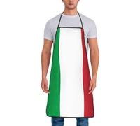 peiyeety Tablier imperméable imprimé drapeau italien, introduction de divers légumes, pour femmes et hommes, cadeau de cuisine, tabliers de pâtisserie, nouveauté Chef