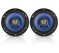 Haut-parleurs audio son voiture Noir Peiying PY-1610C 6.4" 80W