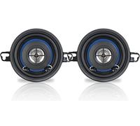 Peiying PY-3510C Paire de Haut-parleurs coaxiaux 2 Voies 87 mm 60 W