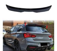 PEJLHK Becquet de Toit Arrière de Voiture pour BMW 1 Series F20 F21 2012-2020, Becquet de Hayon/Coffre en ABS, Aspect Noir Brillant/Fibre de Carbone,Carbon Fiber Look