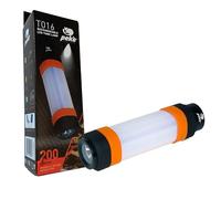 PEKA | Lampe de poche LED rechargeable haute puissance | Comprend des aimants et une sangle | Entre 1 et 1,5 W et 200 lm | De 7,5 à 26,5 heures d'autonomie | 6 modes | Batterie au lithium T016