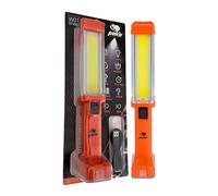 PEKA | Lampe LED Travail Baladeuse Rechargeable | Haute Puissance | Travail Basse Lumière | Pour Mécanicien | 10W 600 lm | 2 intensités | 2 Batteries Lithium | Fonction Batterie Portable | PEKA W012