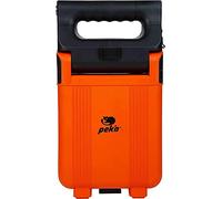 PEKA | Projecteur LED Rechargeable de Chantier | Haute puissance | Double Lampe Réglable 180° | 30W et 3000 lm | 4 Intensités | 2,5 à 8 heures d'Autonomie | Batterie Lithium | PEKA W300