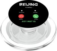 Pékin Appelle et Je Dois partir en Chine PopSockets PopGrip pour MagSafe