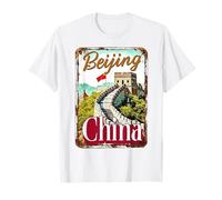Pékin China Great Wall Heritage Architecture City Trip T-Shirt