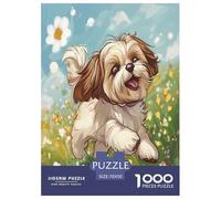 Pékinois Puzzle 1000 Pièces Educa Jouet en Bois Divertissement Créatif De l'art De La Décoration Jeu Éduchatif Challenge Toy pour Adultes Et Enfants À Partir De 12 Ans 70x50cm/1000pcs