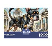 PékinoisPuzzle The Art of Colour: We are Better at Home - Animaux mignons1000 Pieces, Full Colour Series, Perfectly Matching Pieces, for Adults and Children from 12 Years 38x26cm/1000pcs