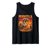 Pekinzilla Pekingese Dog - Parodie du Film Dogzilla Monster Débardeur