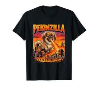 Pekinzilla Pekingese Dog - Parodie du Film Dogzilla Monster T-Shirt