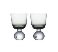 PEKJI Verre à vin Transparent Rond avec Verres à Cocktail en Verre à Whisky Gobelet à vin 110 ML / 3,7 oz pour la Maison de Bar