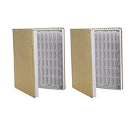 PEKKA 2 x 120 pointes Nail Color Art Display Book Nail Polish Color Chart Carte de couleurs Nail Art Chart